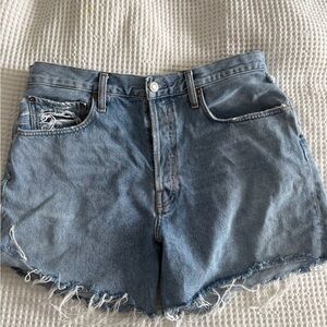 Agolde Riley Jean Shorts